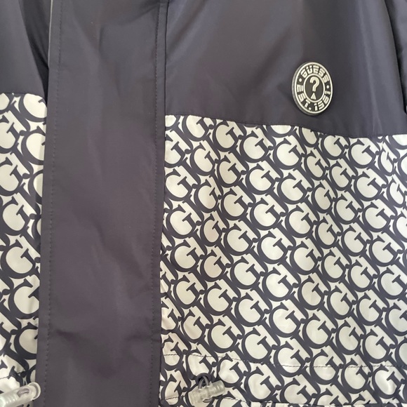 Guess Logomania Windbreaker Jacket XL NEW - Picture 4 of 7